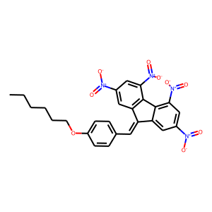 CAS:339255-20-8 | OR22187 | 9-[4-(hexyloxy)benzylidene]-2,4,5,7-tetranitro-9H-fluorene