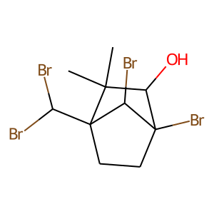 CAS:252332-06-2 | OR22221 | 1,7-dibromo-4-(dibromomethyl)-3,3-dimethylbicyclo[2.2.1]heptan-2-ol