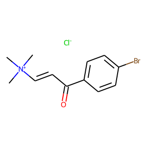 CAS:1091609-24-3 | OR22235 | [3-(4-bromophenyl)-3-oxoprop-1-enyl](trimethyl)ammonium chloride