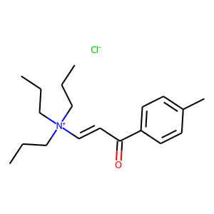 CAS:252367-60-5 | OR22238 | [3-(4-methylphenyl)-3-oxoprop-1-enyl](tripropyl)ammonium chloride