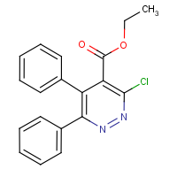 CAS:54108-27-9 | OR22290 | Ethyl 3-chloro-5,6-diphenylpyridazine-4-carboxylate