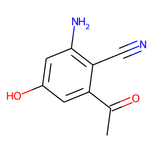 CAS:646477-17-0 | OR22308 | 2-acetyl-6-amino-4-hydroxybenzonitrile
