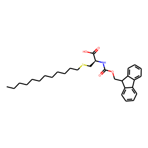 CAS:1310682-09-7 | OR2234 | (2R)-2-Amino-3-(dodec-1-ylthio)propanoic acid, N-FMOC protected