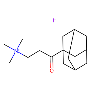 CAS:7131-29-5 | OR22377 | [3-(1-adamantyl)-3-oxopropyl](trimethyl)ammonium iodide