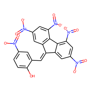 CAS:253664-96-9 | OR22392 | 4-nitro-2-[(2,4,5,7-tetranitro-9H-fluoren-9-yliden)methyl]phenol