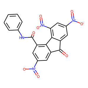CAS:253665-00-8 | OR22393 | N4-phenyl-2,5,7-trinitro-9-oxo-9H-fluorene-4-carboxamide