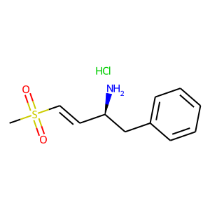 CAS:170112-17-1 | OR2241 | (1E,3S)-3-Amino-1-(methylsulphonyl)-4-phenylbut-1-ene hydrochloride