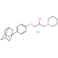 CAS: 175136-32-0 | OR22453 | 1-[4-(1-Adamantyl)phenoxy]-3-piperidin-1-ylpropan-2-ol hydrochloride