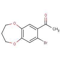 CAS: 175136-35-3 | OR22456 | 1-(8-bromo-3,4-dihydro-2H-1,5-benzodioxepin-7-yl)ethan-1-one