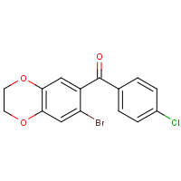 CAS: 175136-39-7 | OR22485 | (7-bromo-2,3-dihydro-1,4-benzodioxin-6-yl)(4-chlorophenyl)methanone