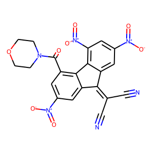 CAS:254973-22-3 | OR22546 | 2-[4-(morpholinocarbonyl)-2,5,7-trinitro-9H-fluoren-9-yliden]malononitrile