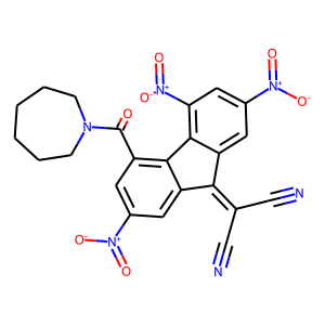 CAS:254973-24-5 | OR22548 | 2-[4-(azepan-1-ylcarbonyl)-2,5,7-trinitro-9H-fluoren-9-yliden]malononitrile