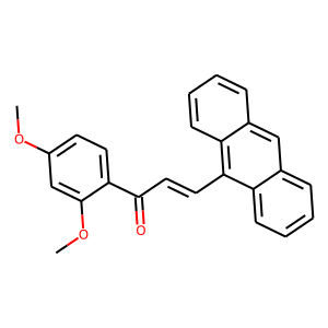 CAS:254900-84-0 | OR22562 | 3-(9-anthryl)-1-(2,4-dimethoxyphenyl)prop-2-en-1-one