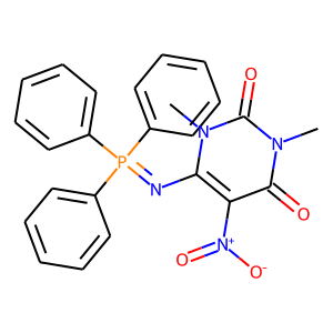 CAS:254901-99-0 | OR22570 | 1,3-dimethyl-5-nitro-6-[(1,1,1-triphenyl-lambda~5~-phosphanylidene)amino]-1,2,3,4-tetrahydropyrimidi