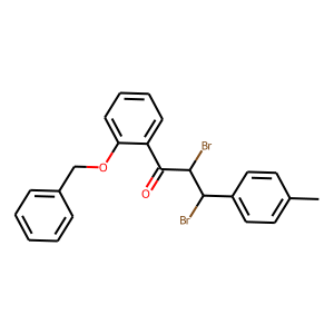 CAS:646477-32-9 | OR22573 | 1-[2-(benzyloxy)phenyl]-2,3-dibromo-3-(4-methylphenyl)propan-1-one