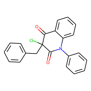 CAS:144603-31-6 | OR22607 | 3-benzyl-3-chloro-1-phenyl-1,2,3,4-tetrahydroquinoline-2,4-dione