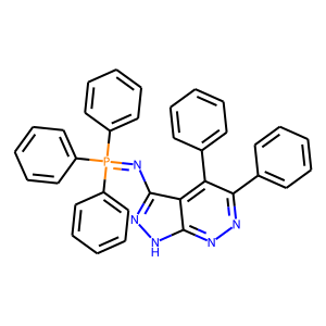 CAS:255714-40-0 | OR22609 | N3-(1,1,1-triphenyl-lambda~5~-phosphanylidene)-4,5-diphenyl-1H-pyrazolo[3,4-c]pyridazin-3-amine