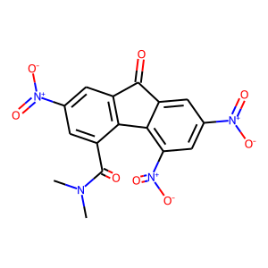CAS:255714-03-5 | OR22625 | N4,N4-dimethyl-2,5,7-trinitro-9-oxo-9H-4-fluorenecarboxamide