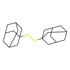 CAS:34895-45-9 | OR22642 | di(1-adamantyl) disulphide