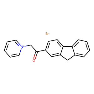 CAS:255713-97-4 | OR22647 | 1-(9H-2-fluorenyl)-2-(1-pyridiniumyl)-1-ethanone bromide