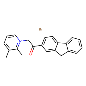 CAS:255715-82-3 | OR22651 | 2-(2,3-dimethyl-1-pyridiniumyl)-1-(9H-2-fluorenyl)-1-ethanone bromide