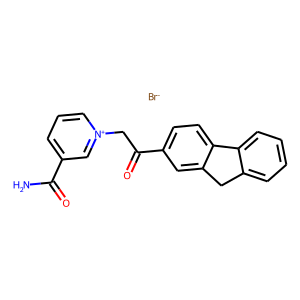 CAS:255715-83-4 | OR22652 | 3-(aminocarbonyl)-1-[2-(9H-2-fluorenyl)-2-oxoethyl]pyridinium bromide