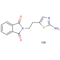 CAS: 136604-50-7 | OR2274 | N-[2-(2-Amino-1,3-thiazol-5-yl)ethyl]phthalimide hydrobromide
