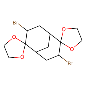 CAS:56813-65-1 | OR22758 | 3,7-Dibromo-2,6-bis[spiro(ethylenedioxy-2-yl)]bicyclo[3.3.1]undecane