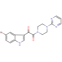 CAS: 256417-42-2 | OR22784 | 1-(5-Bromo-1H-indol-3-yl)-2-[4-(pyrimidin-2-yl)piperazin-1-yl]ethane-1,2-dione