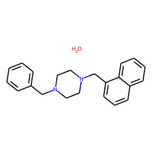 CAS:256458-03-4 | OR22792 | 1-benzyl-4-(1-naphthylmethyl)piperazine hydrate