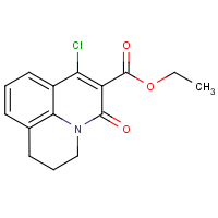 CAS: 213181-24-9 | OR22798 | ethyl 7-chloro-5-oxo-2,3-dihydro-1H,5H-pyrido[3,2,1-ij]quinoline-6-carboxylate