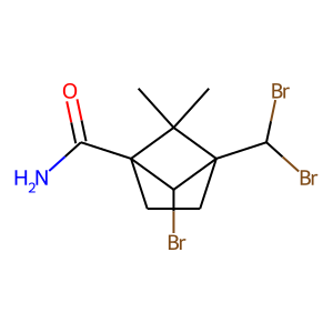 CAS:313270-34-7 | OR22813 | 6-bromo-4-(dibromomethyl)-5,5-dimethylbicyclo[2.1.1]hexane-1-carboxamide