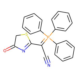 CAS:171360-71-7 | OR22831 | 2-(4-oxo-4,5-dihydro-1,3-thiazol-2-yl)-2-(1,1,1-triphenyl-lambda~5~-phosphanylidene)acetonitrile