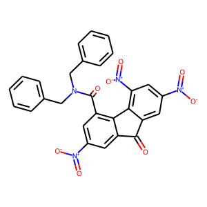 CAS:257869-68-4 | OR22858 | N,N-dibenzyl-2,5,7-trinitro-9-oxo-9H-fluorene-4-carboxamide