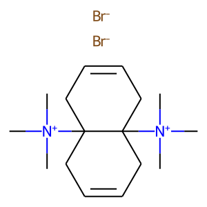 CAS:1029630-65-6 | OR22871 | [8a-(1,1,1-trimethylammonio)-1,4,4a,5,8,8a-hexahydronaphthalen-4-yl](trimethyl)ammonium dibromide