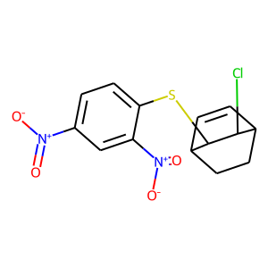 CAS:100716-47-0 | OR22903 | 5-chloro-6-[(2,4-dinitrophenyl)thio]bicyclo[2.2.2]oct-2-ene