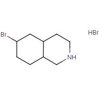 CAS:90435-93-1 | OR22915 | 6-Bromoperhydroisoquinoline hydrobromide