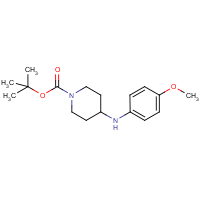 CAS: 306934-84-9 | OR22955 | 4-[(4-Methoxyphenyl)amino]piperidine, N1-BOC protected