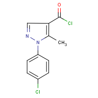 CAS:288252-38-0 | OR22964 | 1-(4-chlorophenyl)-5-methyl-1H-pyrazole-4-carbonyl chloride