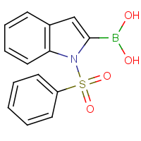 CAS:342404-46-0 | OR23053 | 1-(Phenylsulphonyl)-1H-indole-2-boronic acid