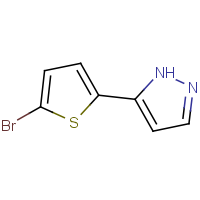 CAS: 166196-67-4 | OR2308 | 5-(5-Bromothien-2-yl)-1H-pyrazole