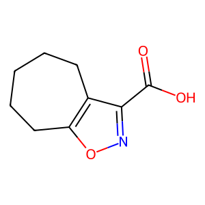 CAS: 33230-32-9 | OR2314 | 5,6,7,8-Tetrahydro-4H-cyclohepta[d]isoxazole-3-carboxylic acid