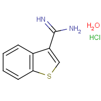 CAS:465515-36-0 | OR23181 | Benzo[b]thiophene-3-carboxamidine hydrochloride hydrate