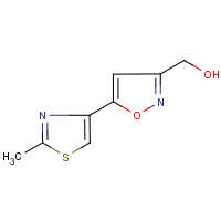 CAS:388088-79-7 | OR23224 | [5-(2-Methyl-1,3-thiazol-4-yl)isoxazol-3-yl]methanol