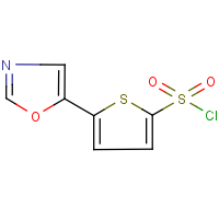 CAS: 321309-40-4 | OR23225 | 5-(1,3-Oxazol-5-yl)thiophene-2-sulphonyl chloride