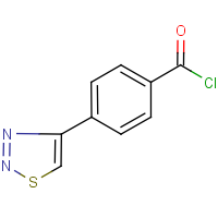 CAS:465513-98-8 | OR23260 | 4-(1,2,3-Thiadiazol-4-yl)benzoyl chloride