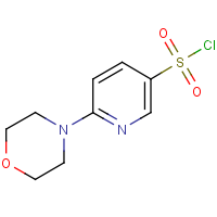 CAS:337508-68-6 | OR23272 | 6-(Morpholin-4-yl)pyridine-3-sulphonyl chloride