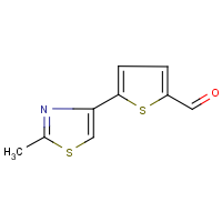 CAS: 499770-66-0 | OR23279 | 5-(2-Methyl-1,3-thiazol-4-yl)thiophene-2-carboxaldehyde