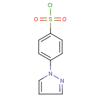 CAS:18336-39-5 | OR23290 | 4-(1H-Pyrazol-1-yl)benzenesulphonyl chloride
