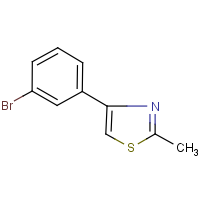 CAS: 342405-21-4 | OR23314 | 4-(3-Bromophenyl)-2-methyl-1,3-thiazole